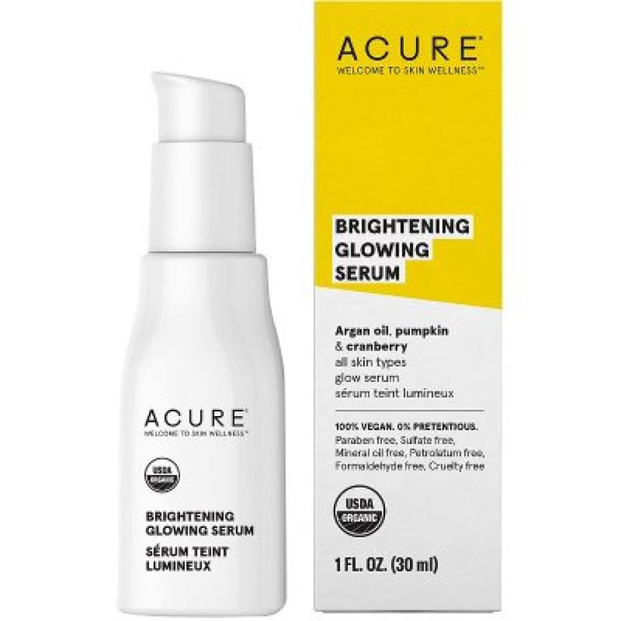 Acure, Brilliant Shine, Brightening Serum, one ounce (30 ml)