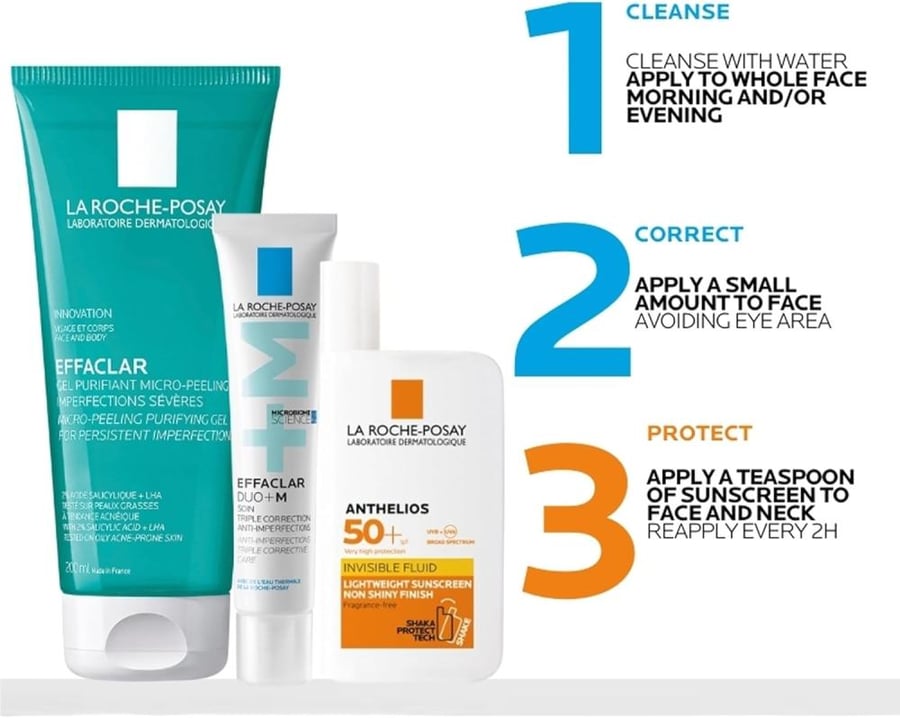La Roche-Posay Effaclar Gel Face Cleanser Micro-Exfoliation 200 ml