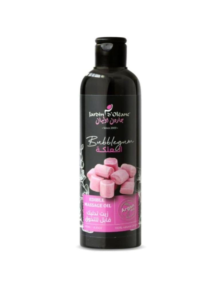 Garden Olayan - Tasting massage oil with gum, 250 ml