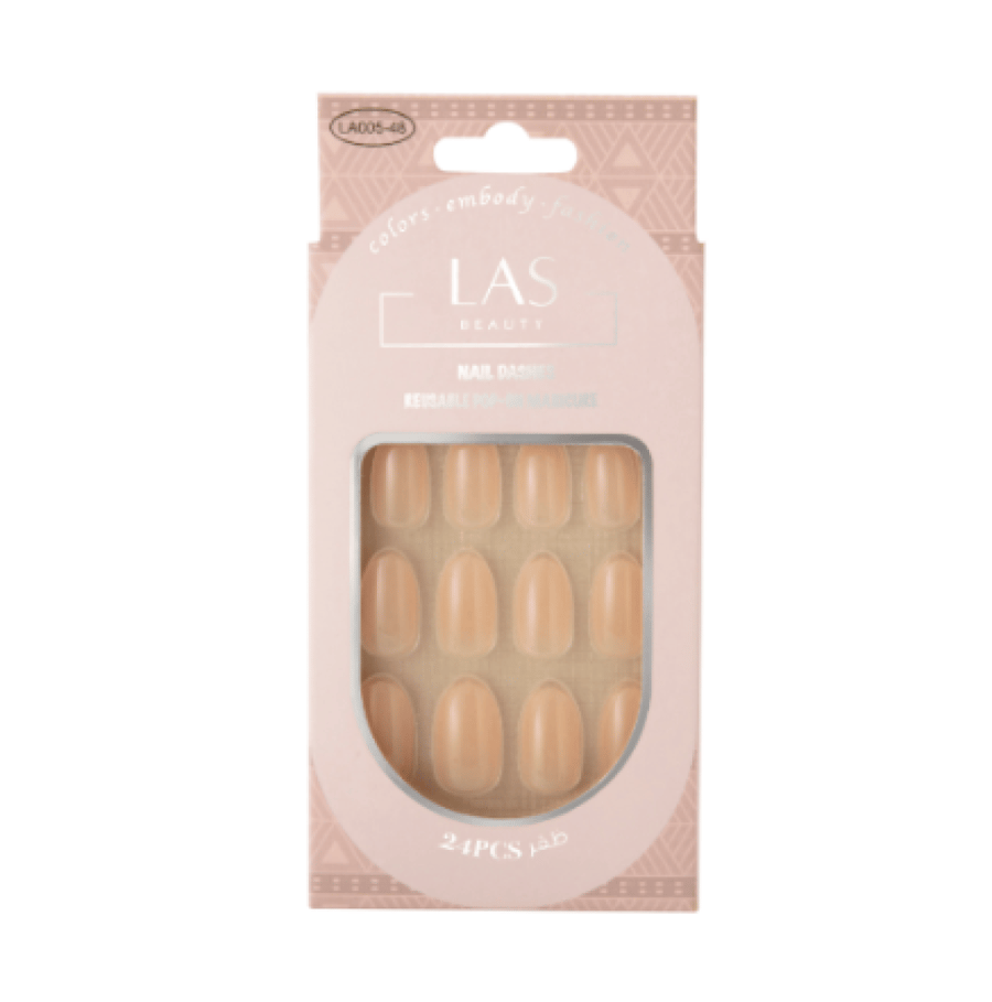 Las Beauty artificial nail, number 48