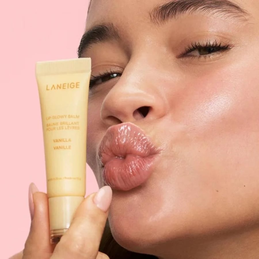 Lanage Lip Balm Moisturizing Shiny Vanilla - 10 grams