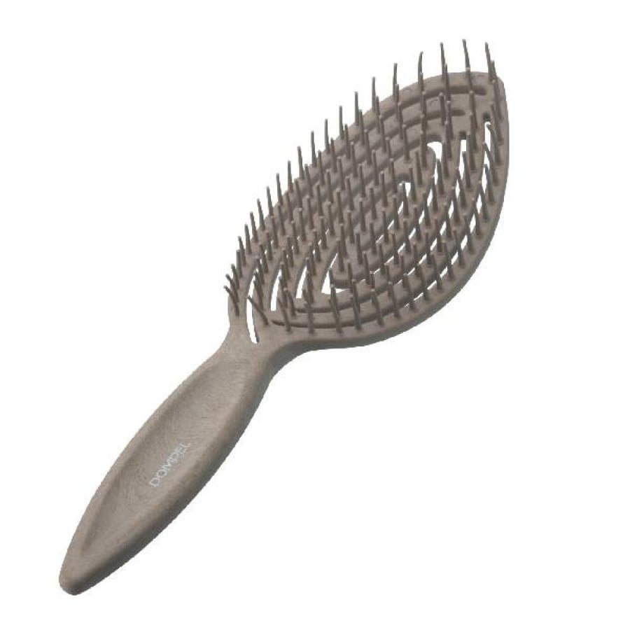 Natural hairbrush with bamboo scent, green, from Dumble
