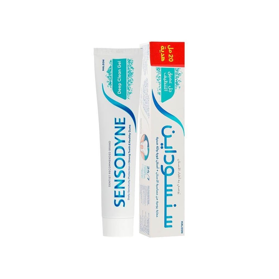 Sensodyne Deep Clean Gel Toothpaste 20 ml gift - 125 ml