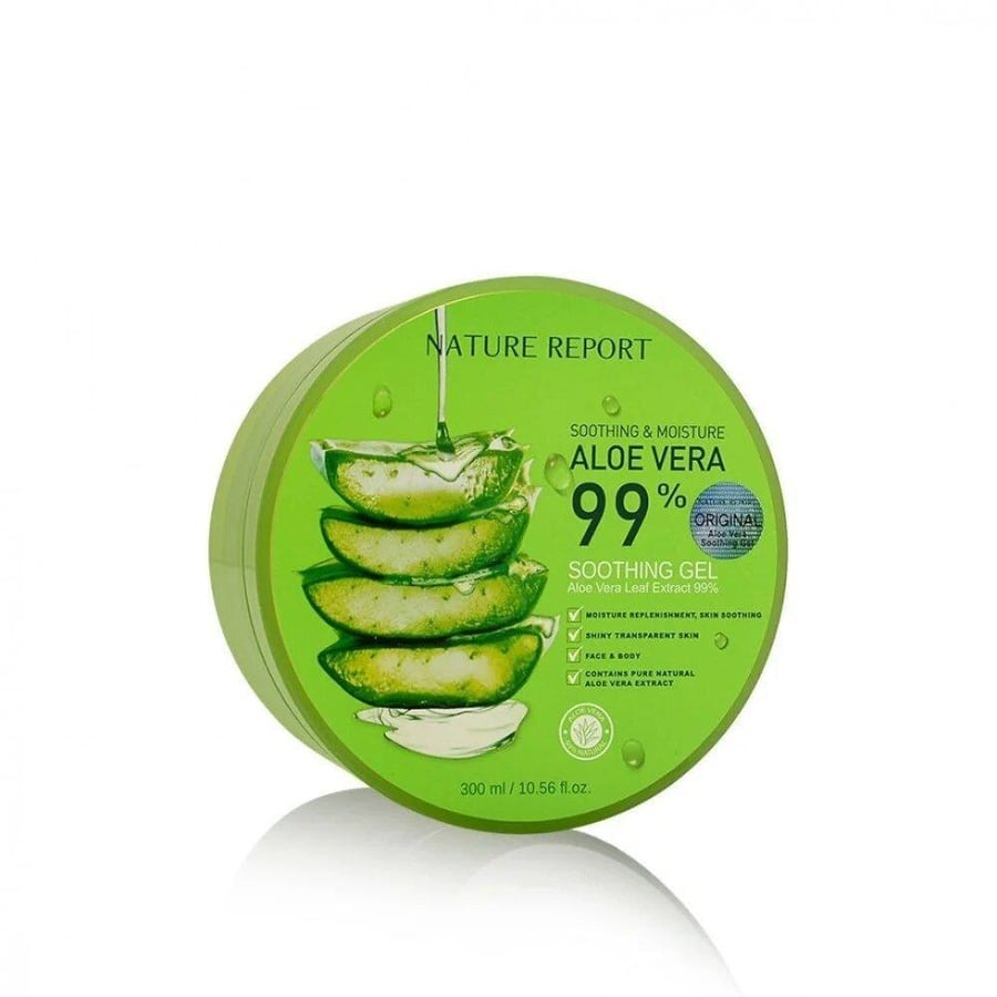 Pure natural aloe vera 99% for skin moisturizing 300 ml