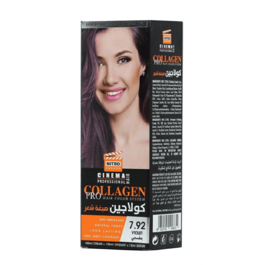 Collagen dye 7.92 purple