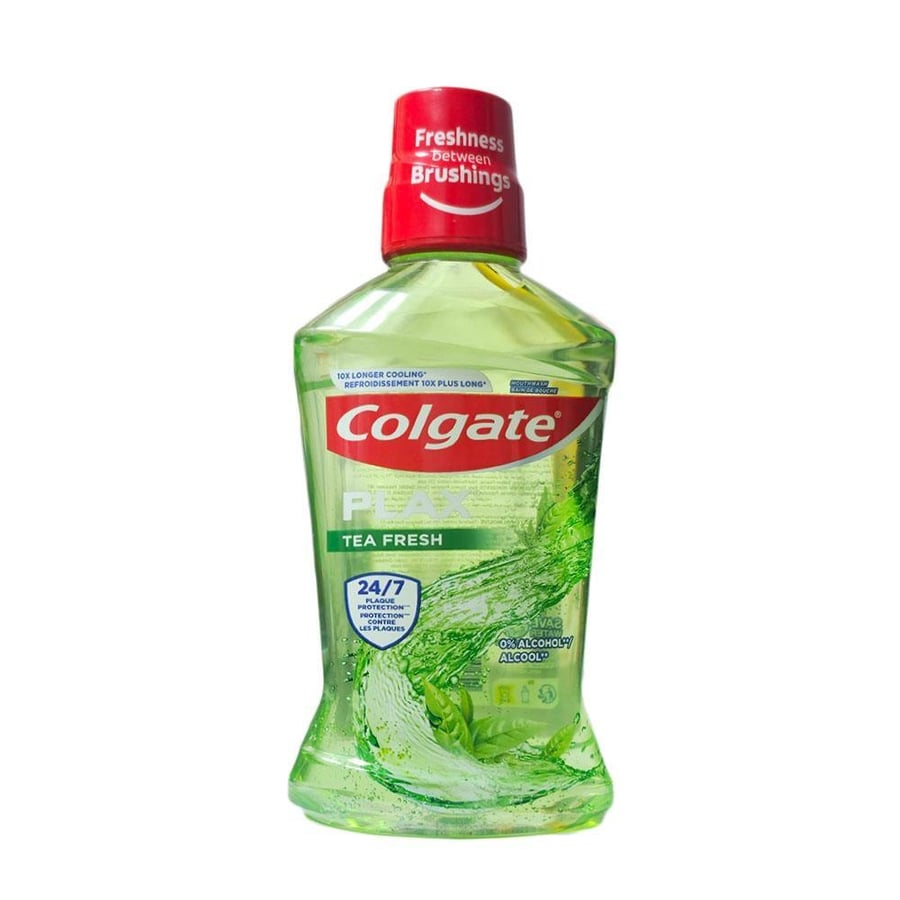 Colgate Green Tea Mouthwash Alcohol-Free 500 ml