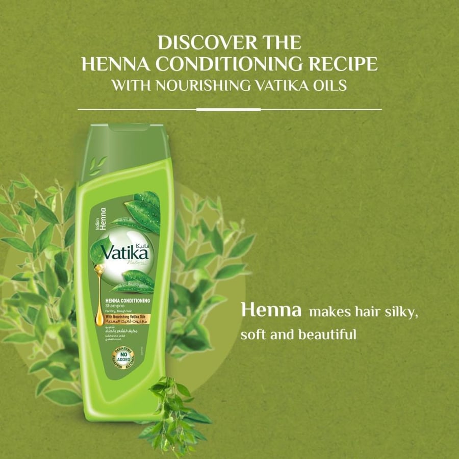 Henna Hair Shampoo Conditioner from Vatika - 200ml