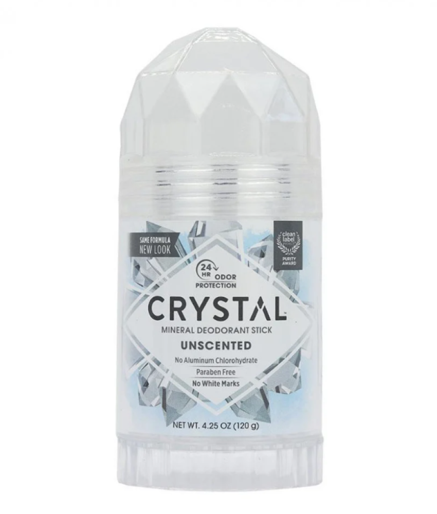 Crystal deodorant with mineral salts without scent 120g