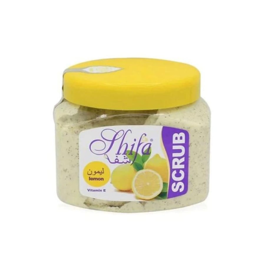 Shifa Lemon Face and Body Scrub - 500 ml