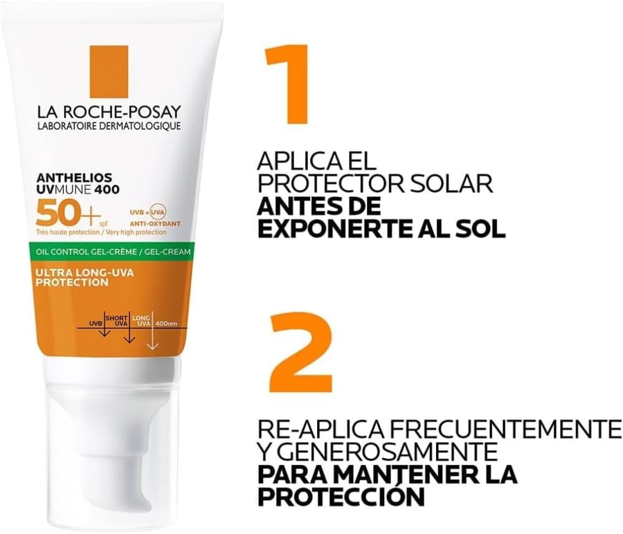 La Roche-Posay sunscreen gel cream 50 Anthelios 50 ml