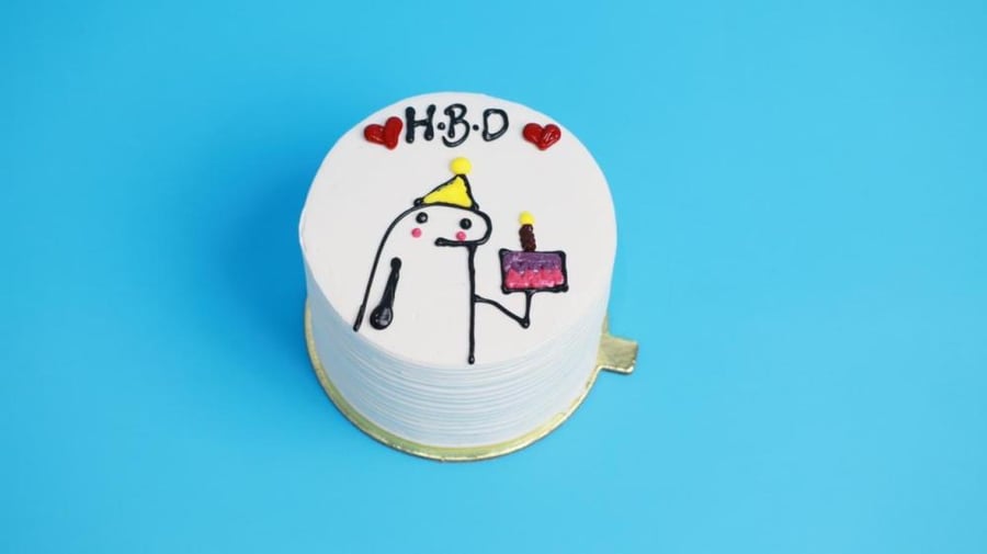 كوري  كيك  Happy .b .d