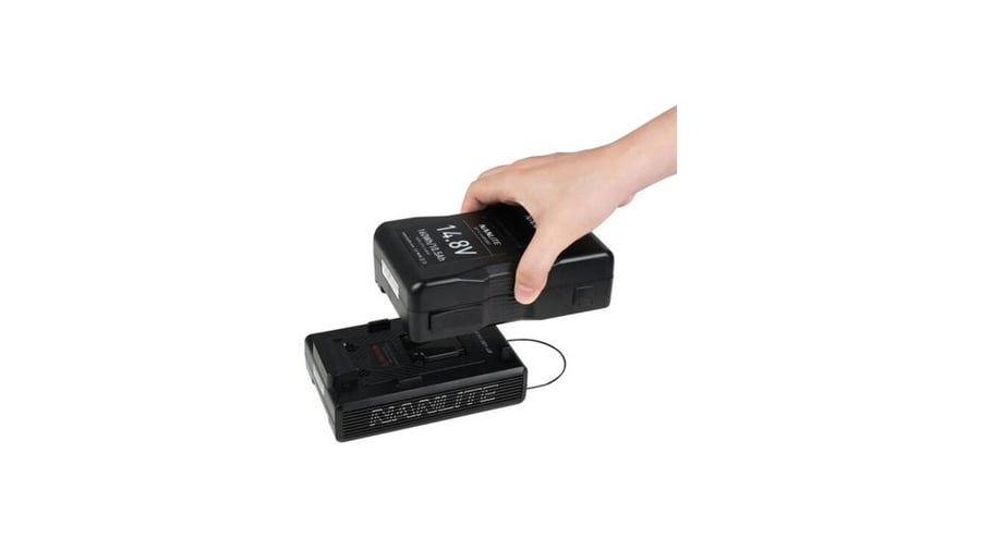 NANLITE V-mount Battery Adapter from 14.8V to 26V, Special Design for Mixpanel