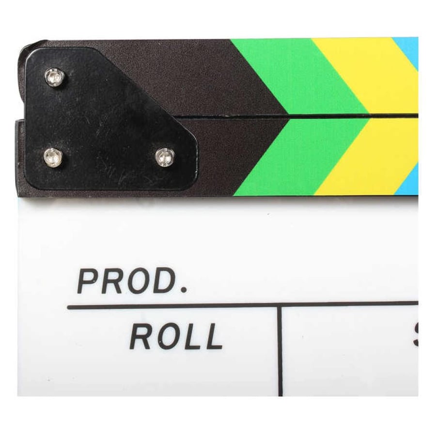 CA-FCB Colorful Film Clapboard