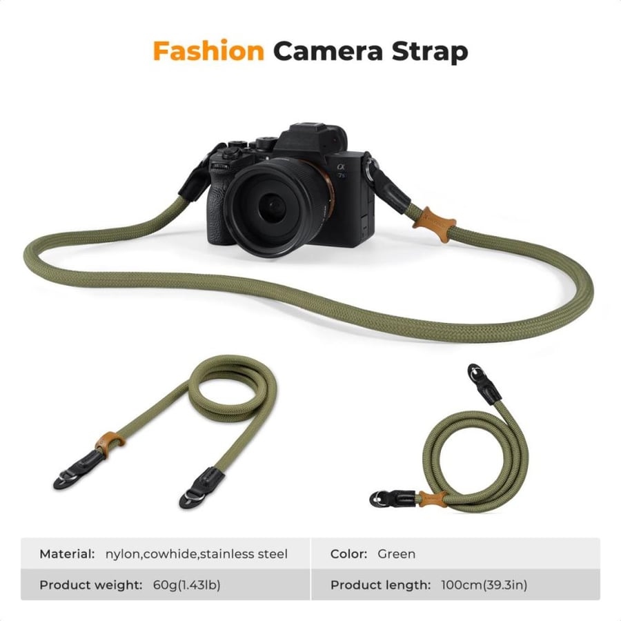 K&F Concept Camera Neck-Shoulder Strap Urban Wander 05 Black
