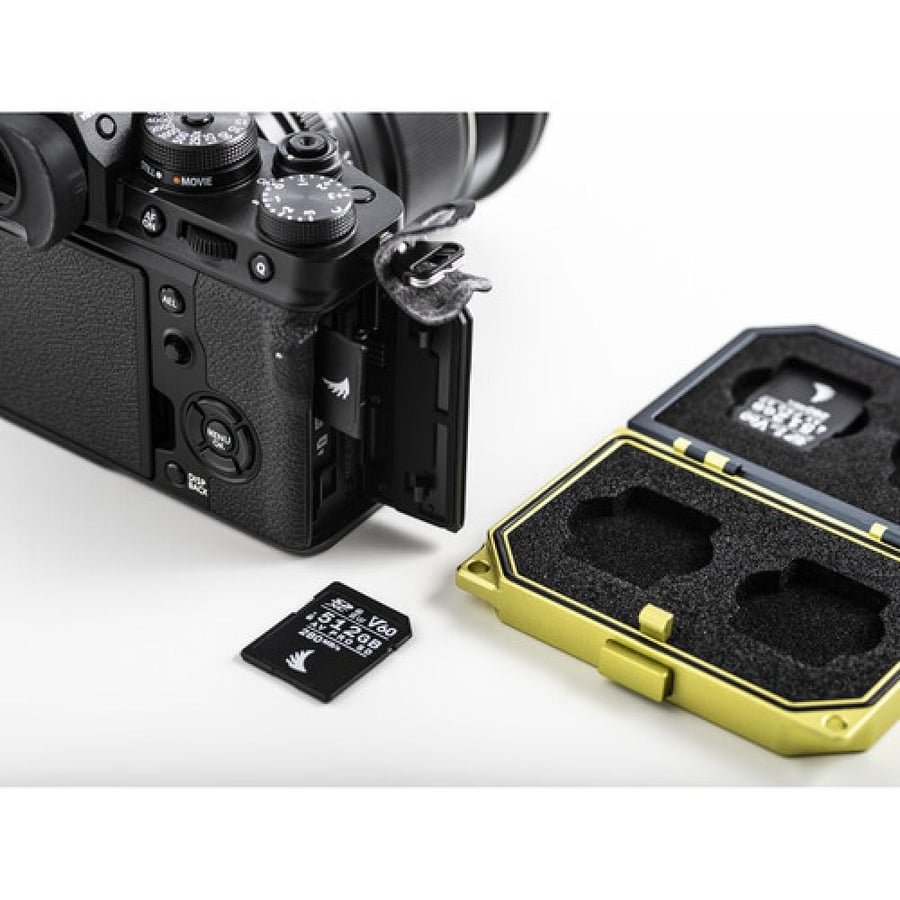 Angelbird Media Tank Case for SD Cards (Yellow)