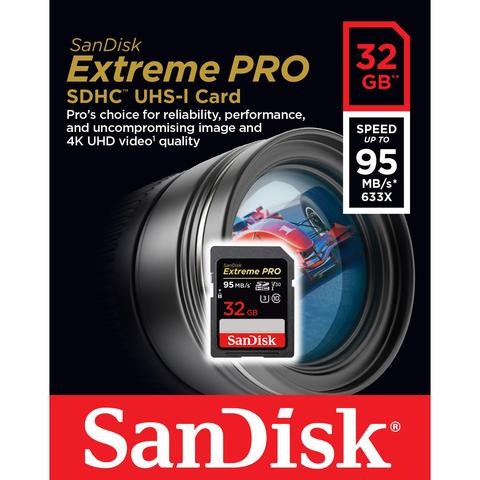 SanDisk Extreme Pro 32GB SDHC Memory Card