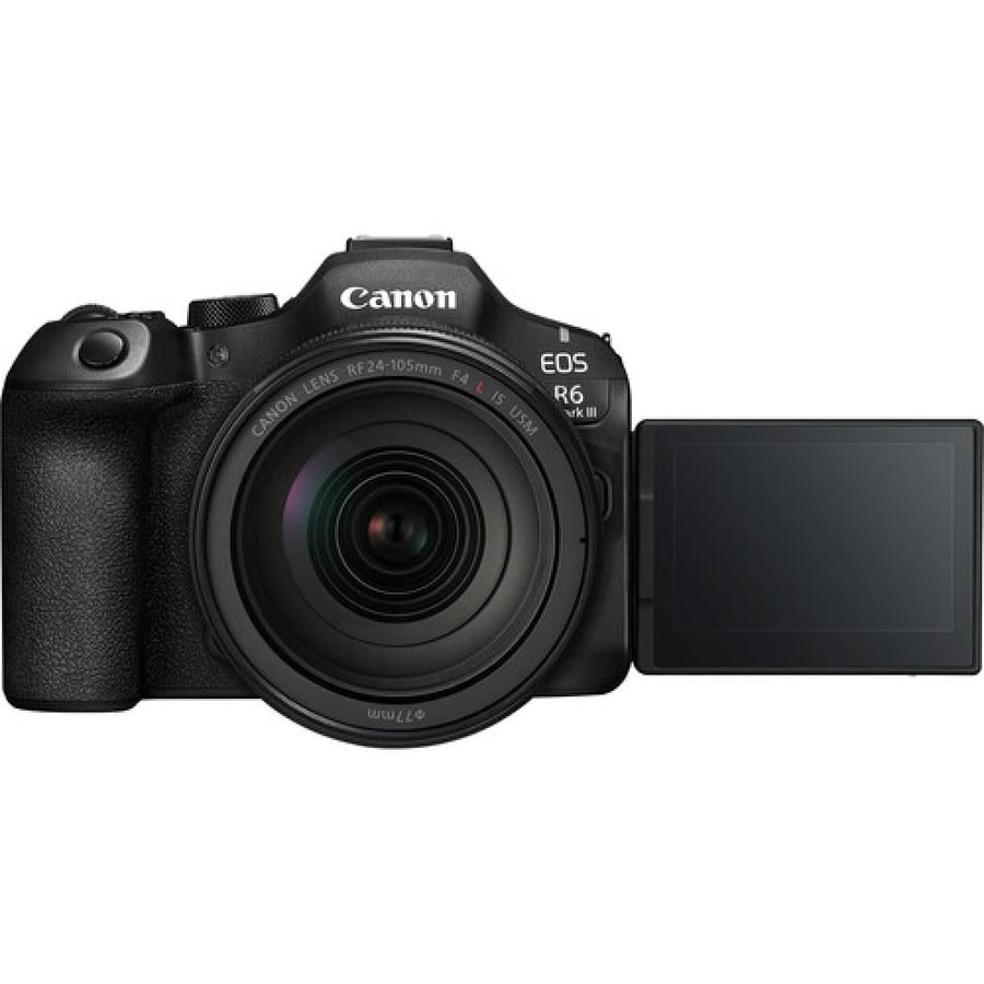 كاميرا كانون EOS R6 Mark III ميرورلس مع عدسة RF 24-105mm f/4