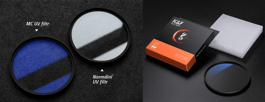 K&F CONCEPT 62MM Circular Polarizer Glass Filter Ultra-Slim, Multi Coated