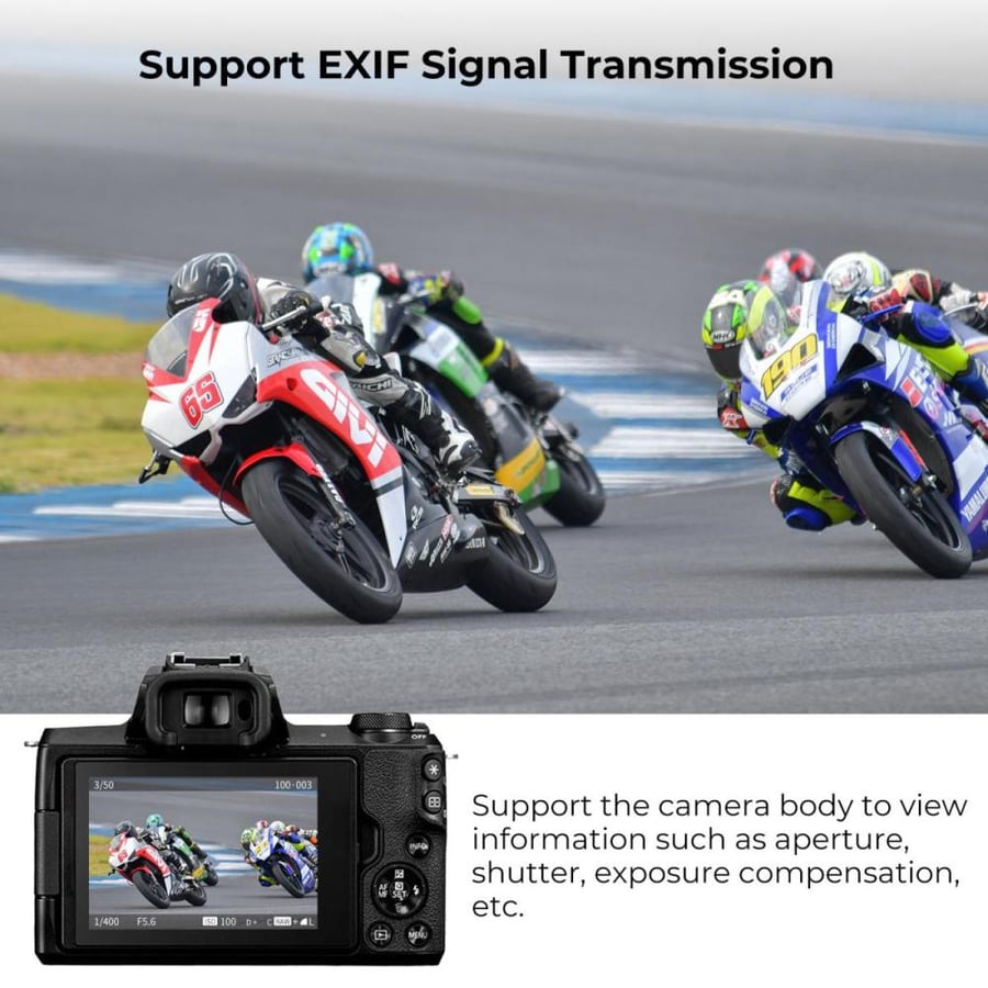 K&F Concept EF to EOS M Adapter, Auto Focus Lens Mount Adapter for Canon EF EF-S Lens and Canon EOS M Mount Cameras - KF06.519
