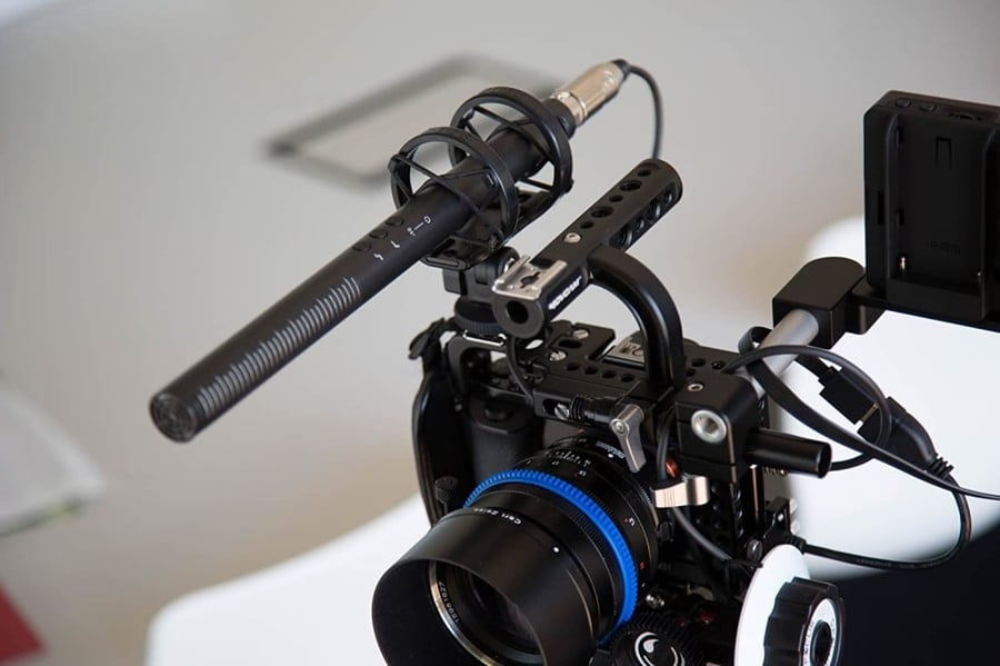 Rode NTG4+ Shotgun Microphone with Digital Switch and Built-In Rechargeable Battery
