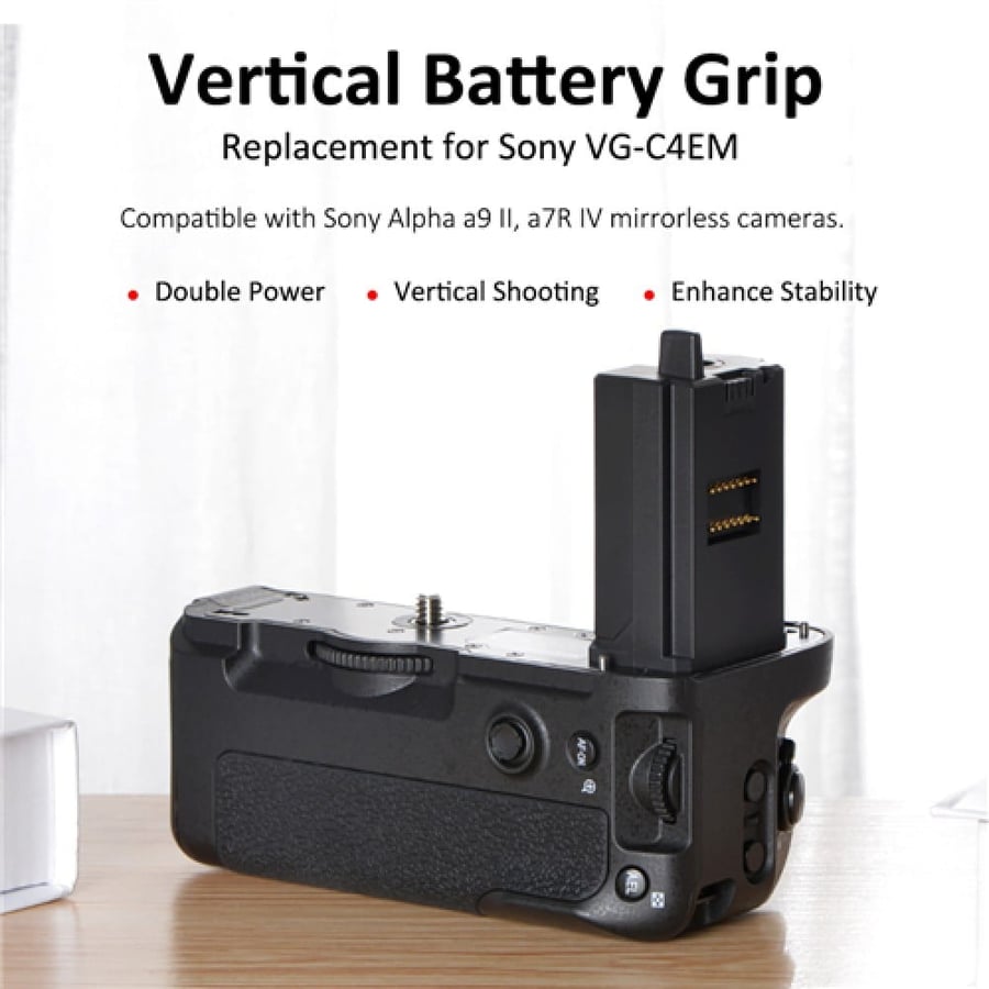 KingMa VG-C4EM battery grip for Sony A7R4 camera