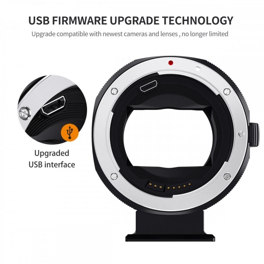 K&F Concept Canon EF/EF-S lens to Sony E-mount camera electronic high-speed version Autofocus Adapter
