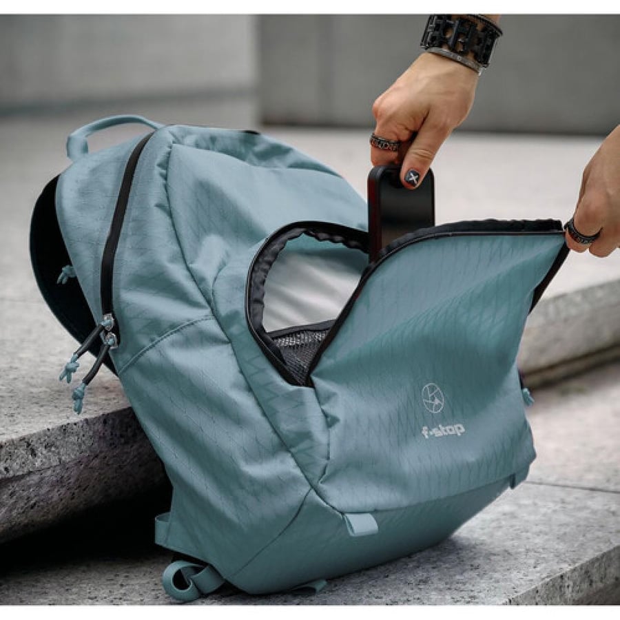 f-stop Rju Air 18L Backpack with Small Shallow ICU (Cypress Green)