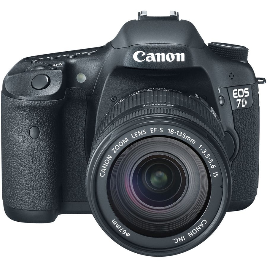 Canon EOS 7D Mark II DSLR Camera with 18-135mm f/3.5-5.6 IS USM Lens Kit