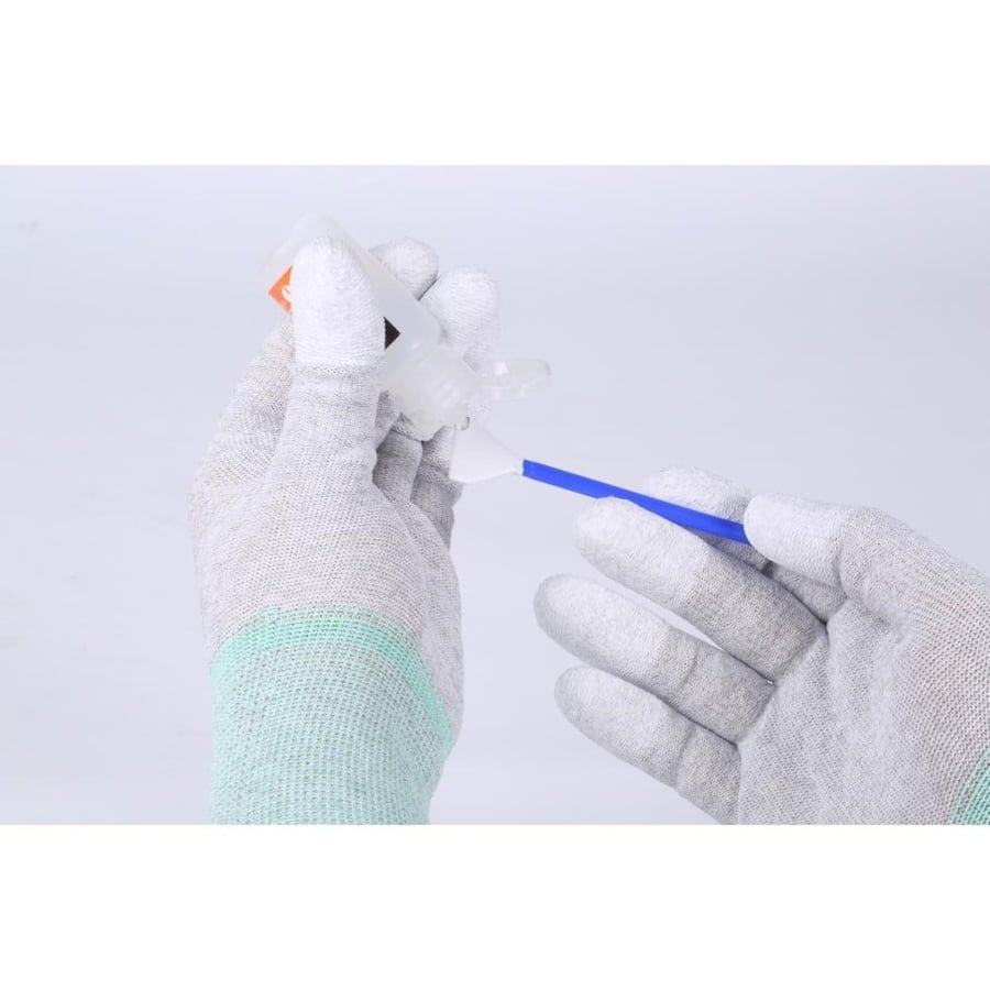 K&F Concept 16mm Crop Sensor Cleaning Swab Kit with 10x 16mm Cleaning Swabs and 1x 20ml Cleaning Liquid
