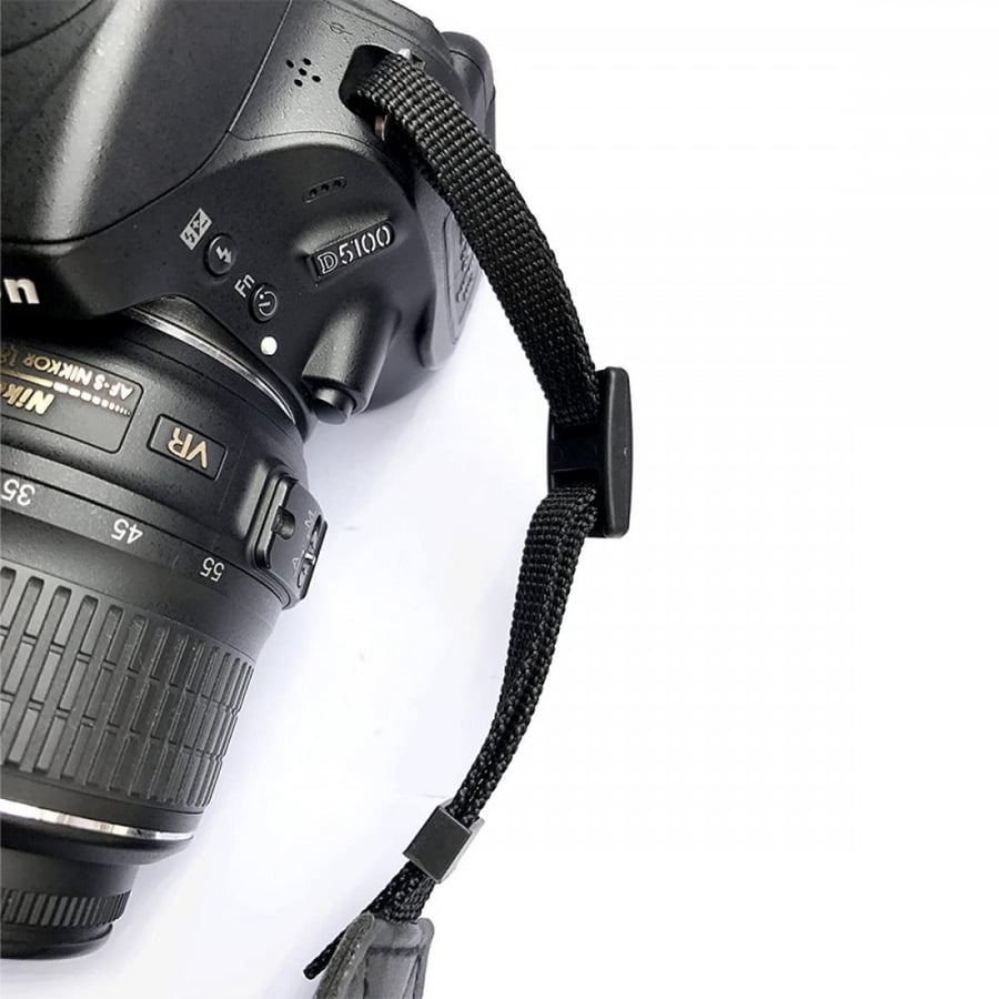 K&F Concept Retro Camera Shoulder Straps, Adjustable Neck Strap Suitable for All Slr Cameras, Classic Black Woven