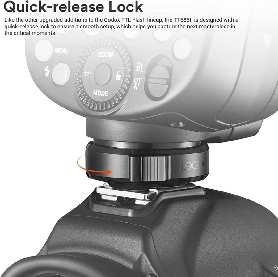 Godox TT685 II speedlite for Canon