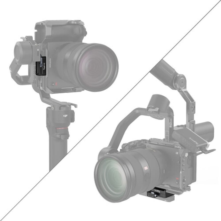 SmallRig Arca-Swiss Mounting Baseplate for DJI RS 3 Mini