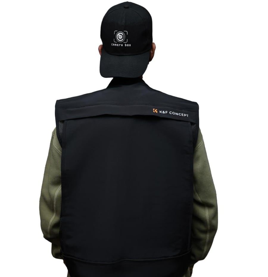 K&F Concept Photographing Vest - XXL, Black