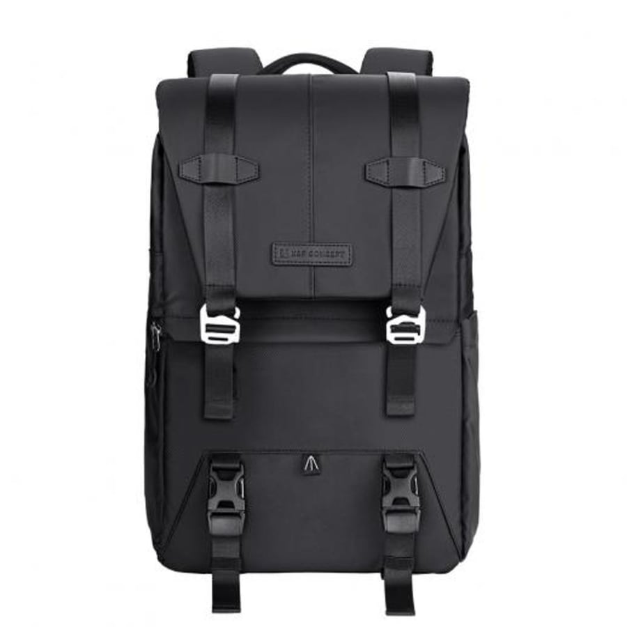 K&F Concept KF13.087AV6 Waterproof Camera Backpack Fits 15.6 Inch Laptop, 20L  ( All Black )