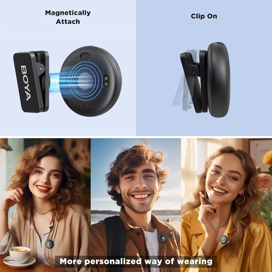 Boya Omic-U 2.4GHz Wireless Microphone System
