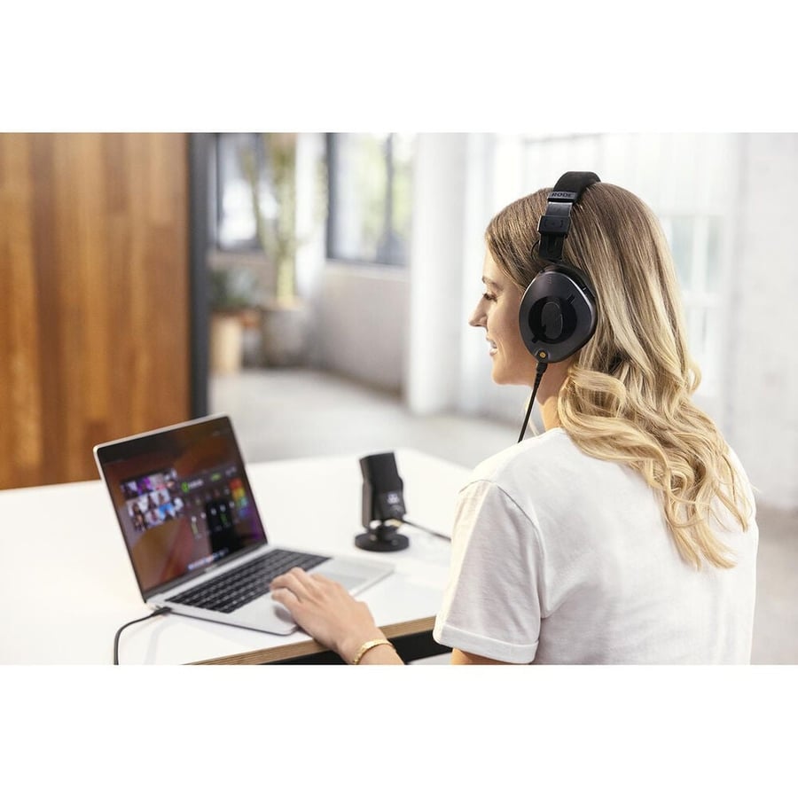 Rode NTH-100 Professional Closed-Back Over-Ear Headphones (Black)