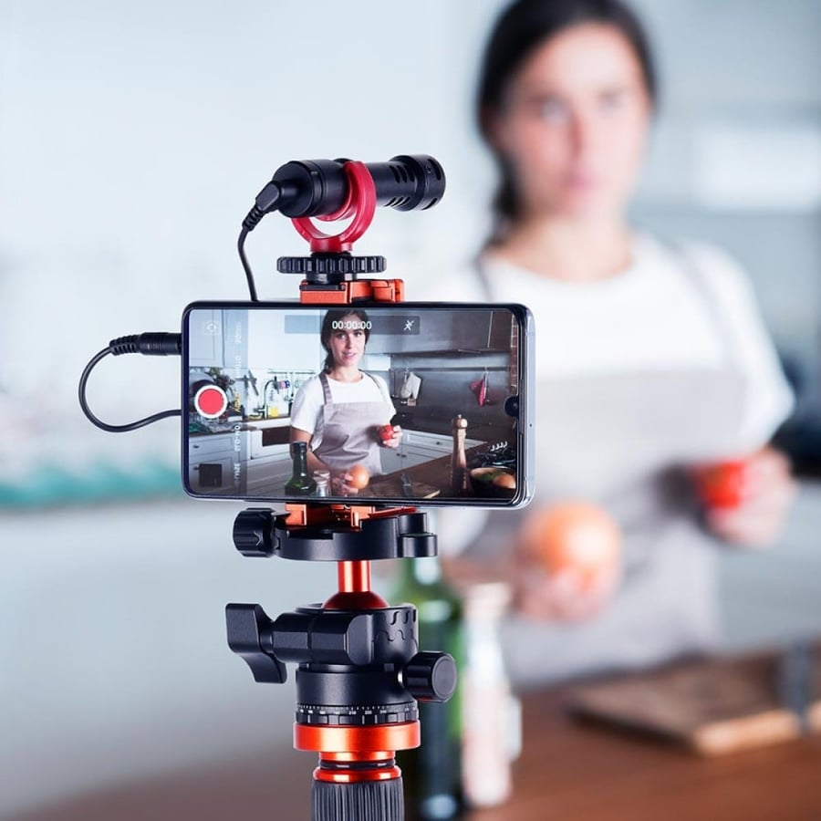 K&F Concept Arca Swiss Quick Release Plate Camera and Smartphone Mount CA02