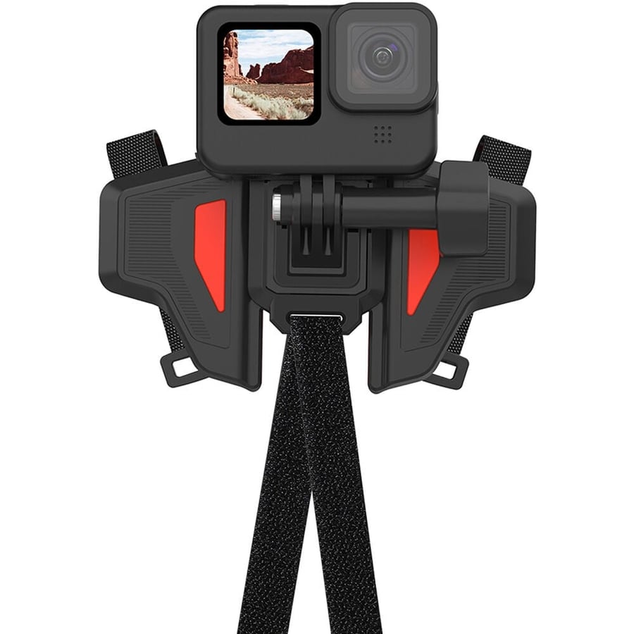 TELESIN Motorcycle Helmet Chin Mount for Action Cameras