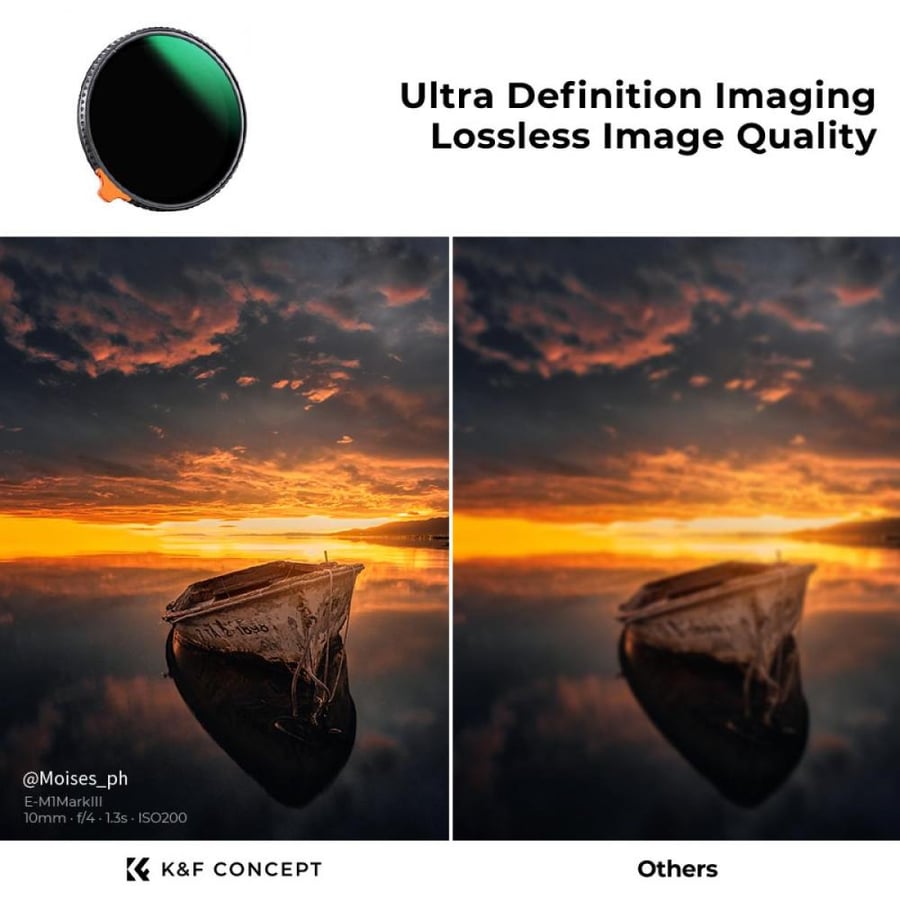 K&F Concept 77 mm Variable ND Filter ND3-ND1000 KF01.2011