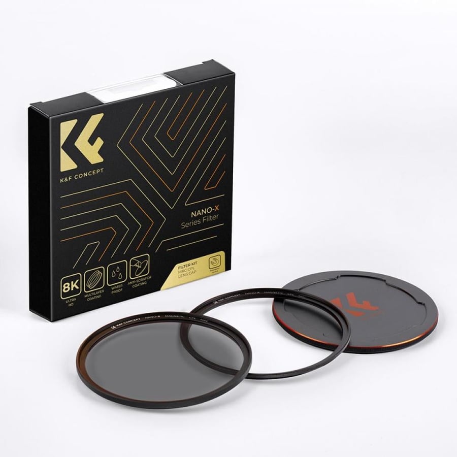 K&F 62mm CPL Circular Polarizer Magnetic Lens Filter HD Waterproof Scratch-Resistant Anti-Reflection Nano-Xcel Series