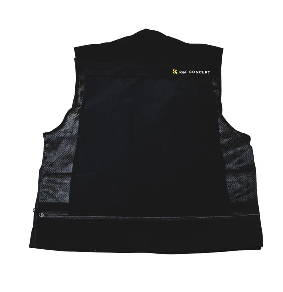 K&F Concept Photographing Vest - XXL, Black