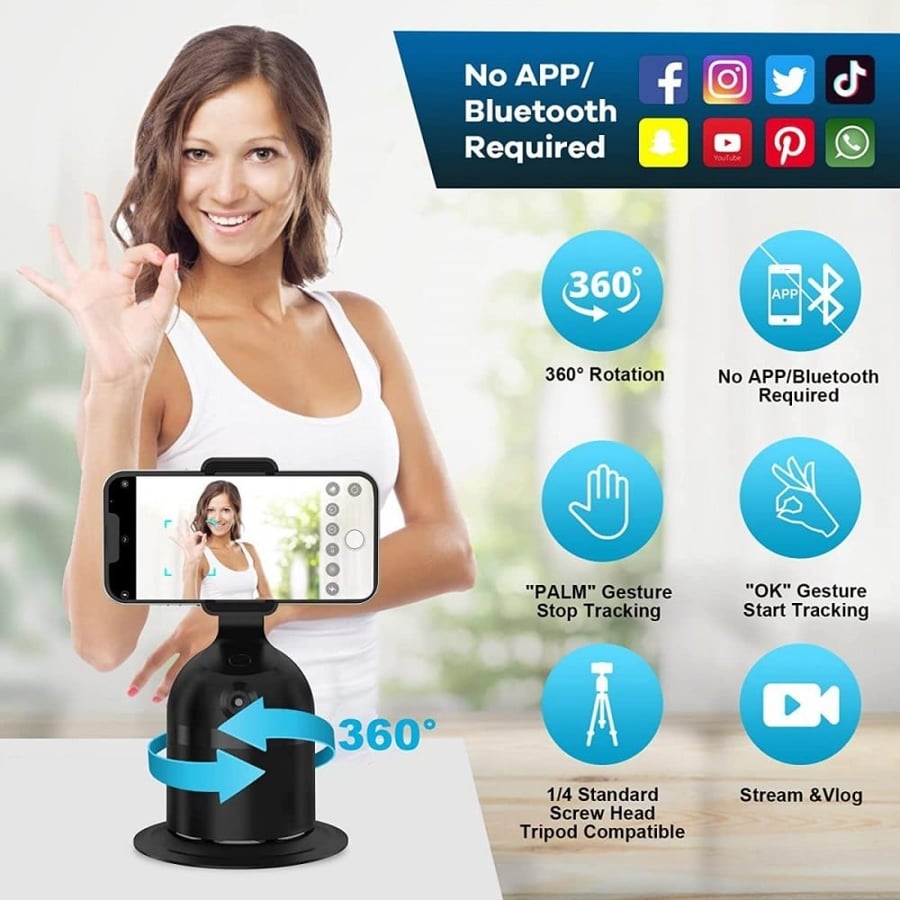 K&F Concept Automatic face tracking tripod