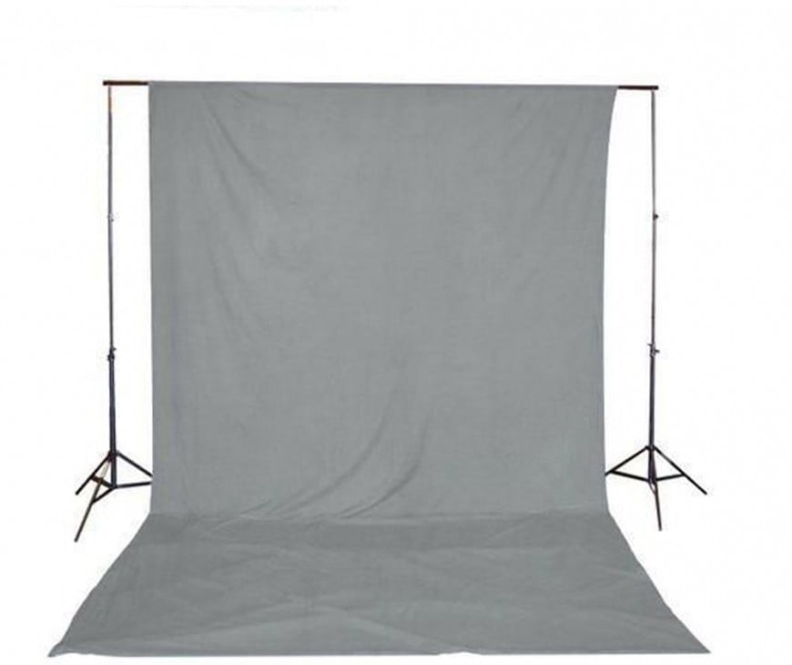 Promage Back Drop 3x6 Meter Grey