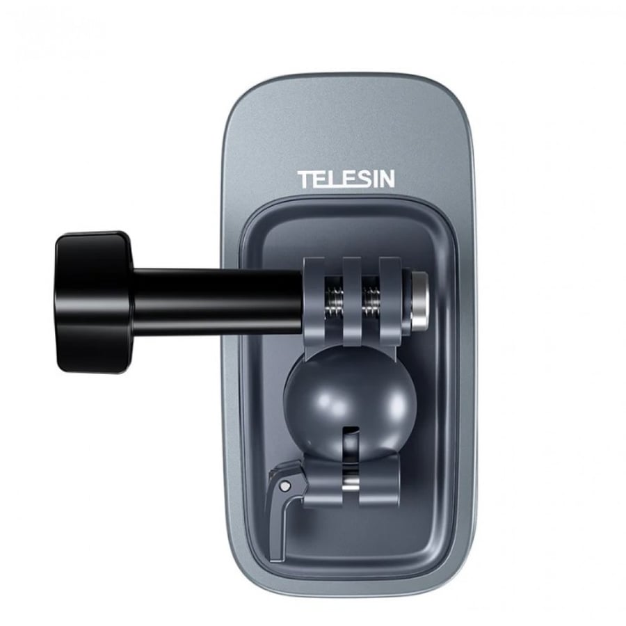 TELESIN Upgraded Magnetic Universal Backpack Clip for Action Cameras