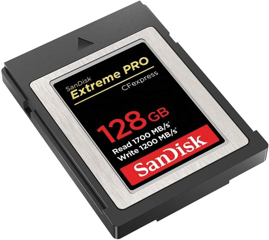 SanDisk 128GB Extreme PRO CFexpress Type B Memory Card
