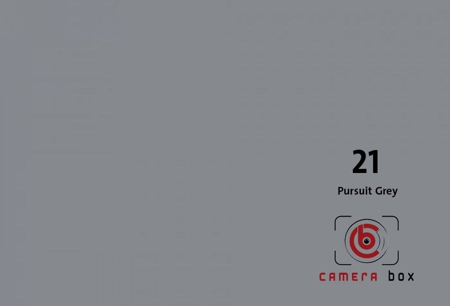 CameraBox #21 Seamless Background Paper (Pursuit Gray, 2.7 x 10m)