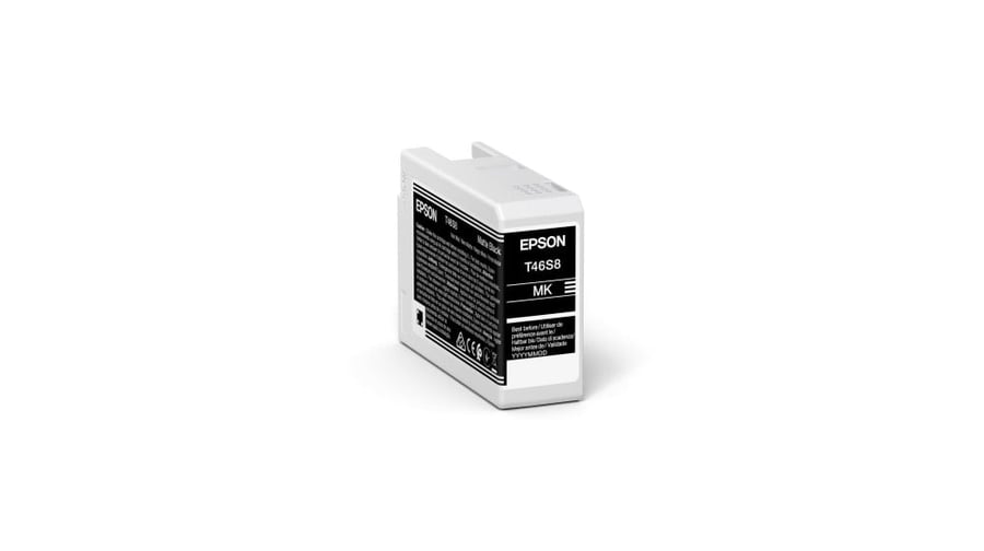 Epson T46S8 Matte Black Ink Cartridge for P700 Printer