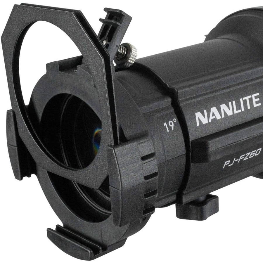 Nanlite Projection Attachment for Forza 60 and 60B LED Monolights with 19°Lens