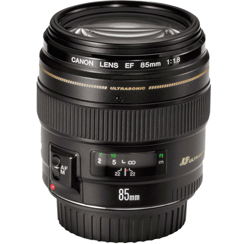 Canon EF 85mm f/1.8 USM Lens