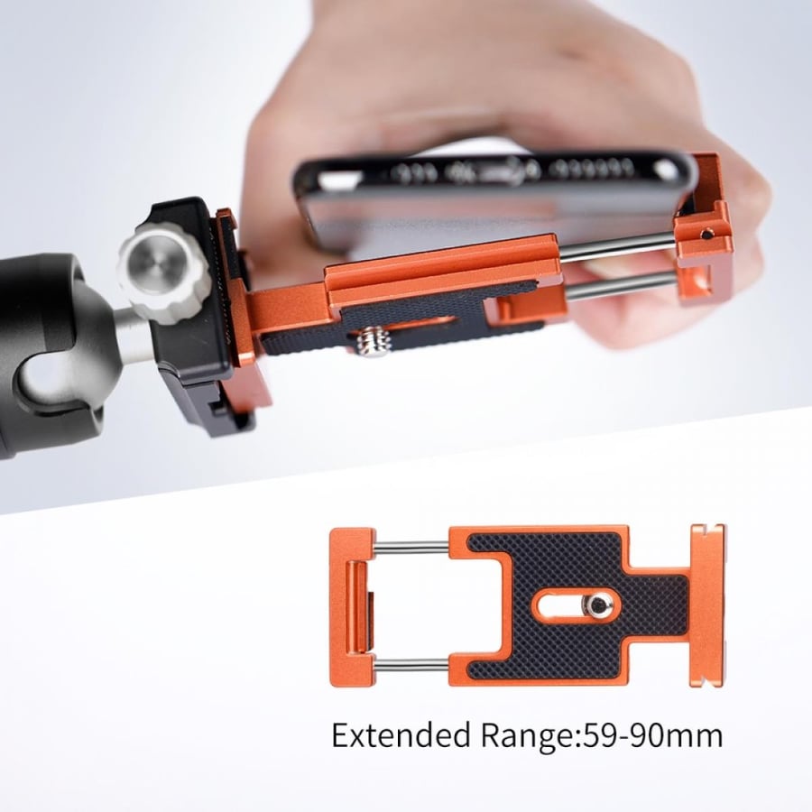 K&F Concept Arca Swiss Quick Release Plate Camera and Smartphone Mount CA02